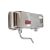 Purificador de agua en acero inoxidable modelo AquaInox con doble interruptores para concentración de Ozono y Agua
