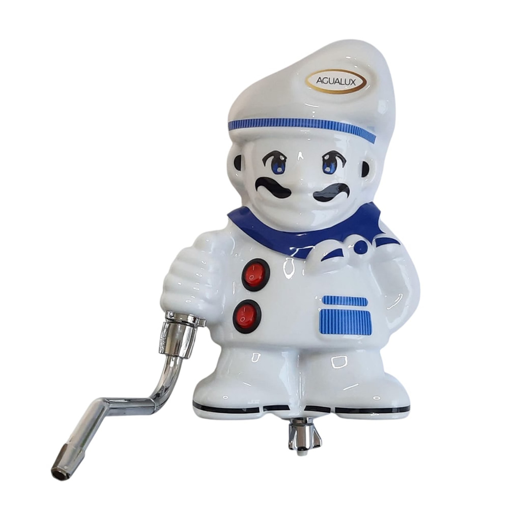 Purificador de agua con ozono y filtro de carbón activado.