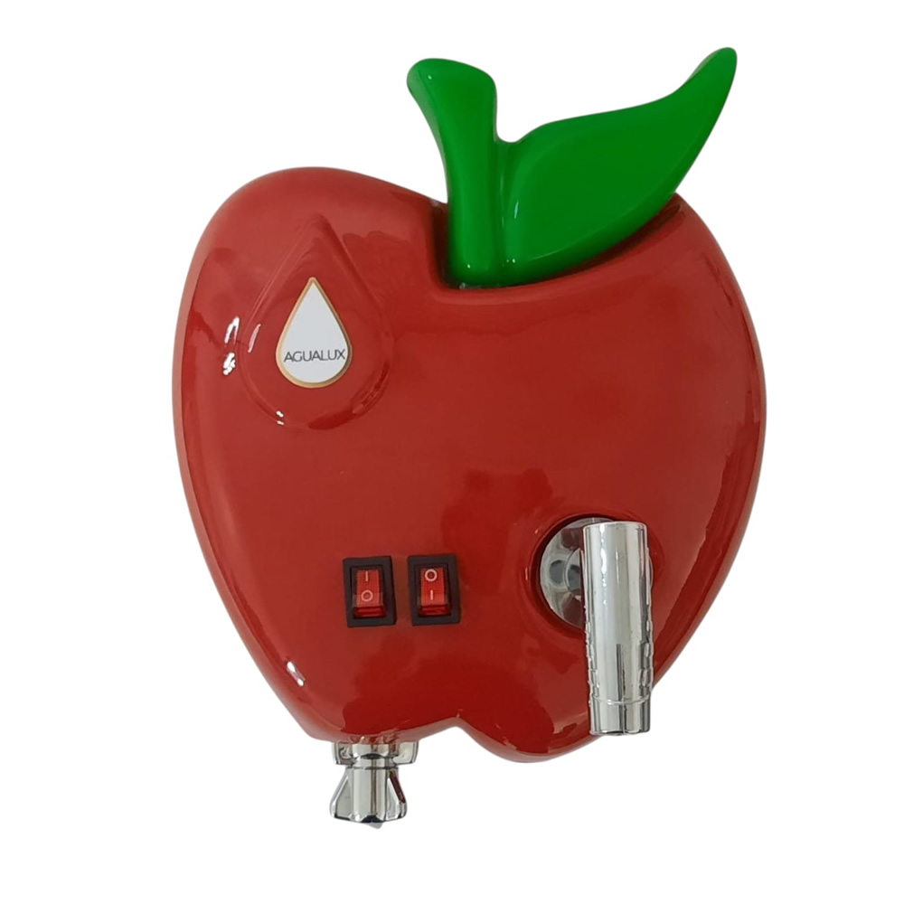 Purificador doméstico de agua con doble filtración.